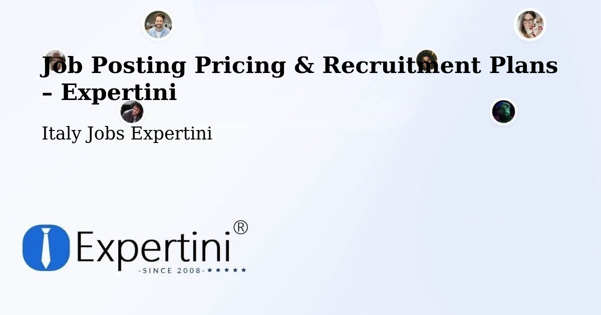 Job Posting Pricing & Recruitment Plans – Tula - Tula, Italy Jobs Expertini