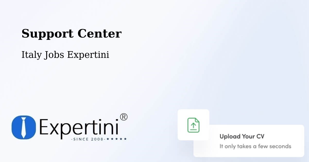 Support Services – Tula - Italy Jobs Expertini